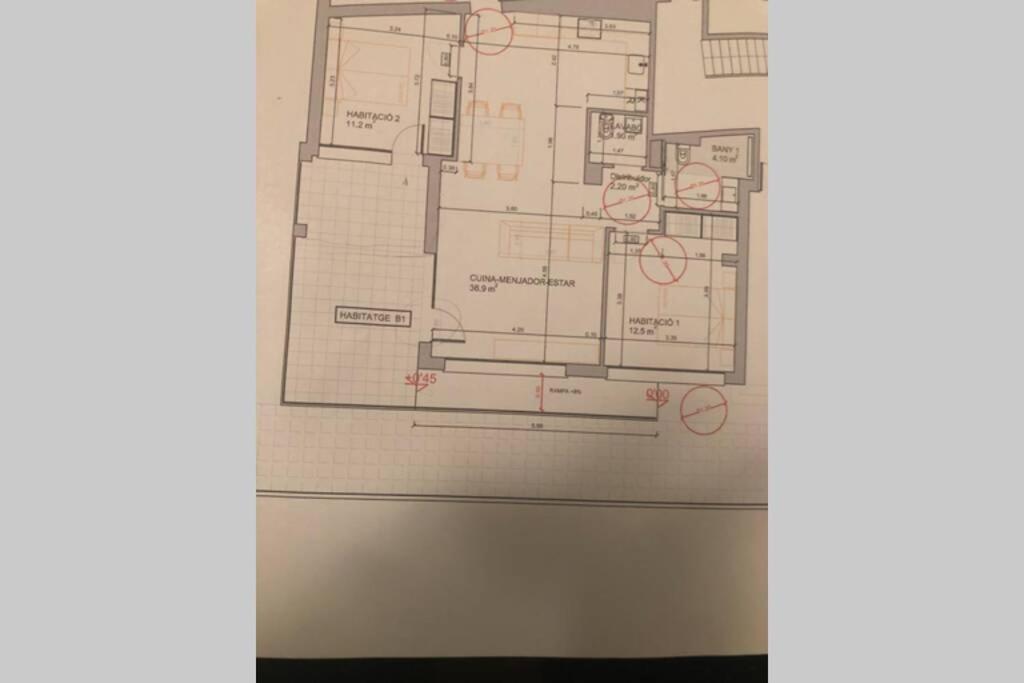 70 M2, Apartamento Cerca De La Playa, Apto Minusvalidos. 罗萨斯 外观 照片