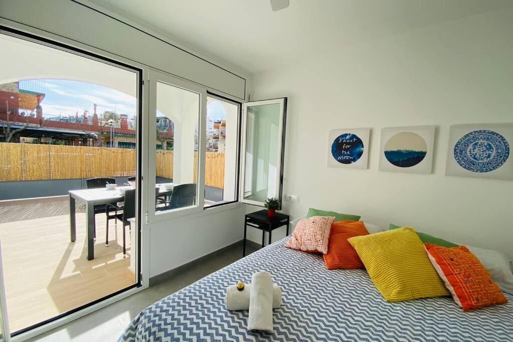 70 M2, Apartamento Cerca De La Playa, Apto Minusvalidos. 罗萨斯 外观 照片